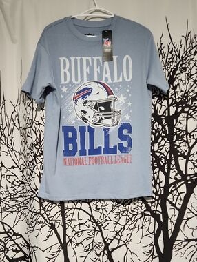 Buffalo Bills Light Blue Graphic Tee - NFL